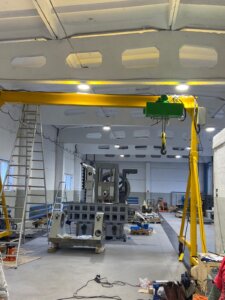 Устройство перегрузочное мобильное (УПМ) г/п 3200 кг пролетом 5 метров в/п 5 метров
